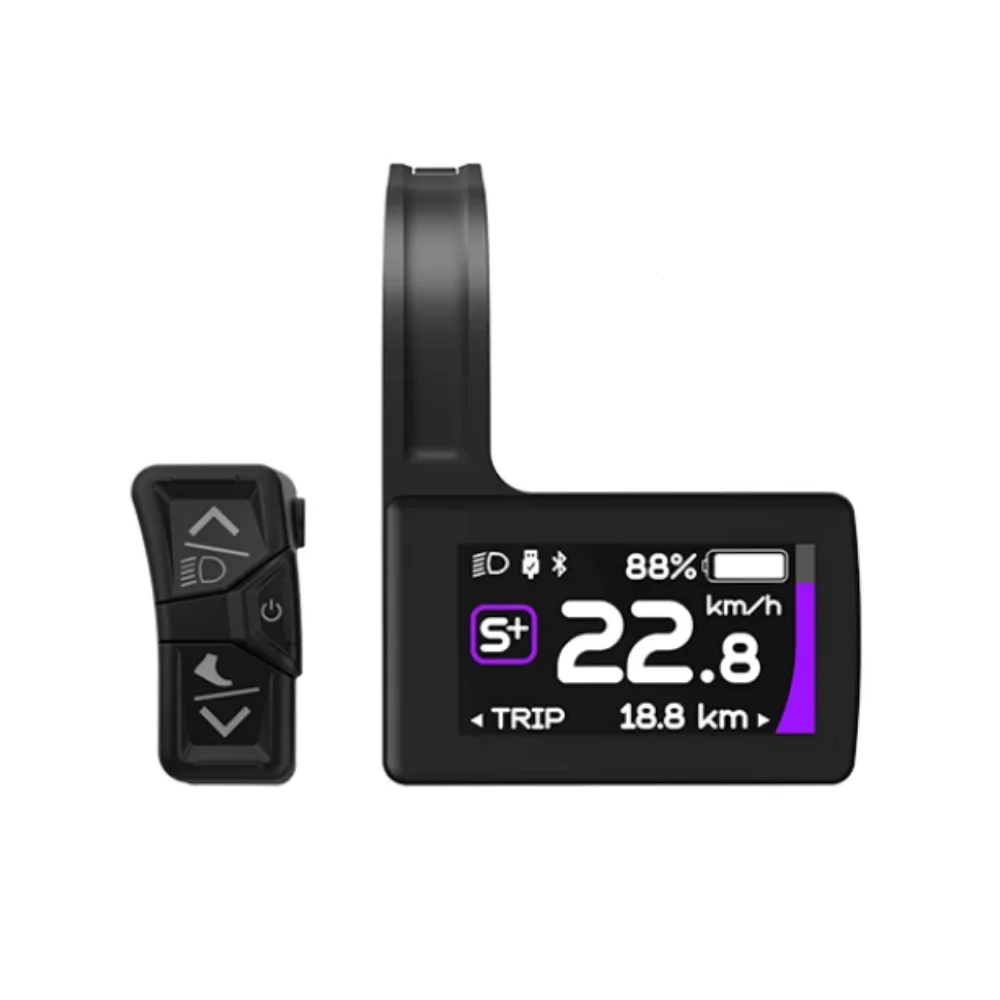 Bafang Bbs02B 48V 750W Mid Drive Kit - Compteur de vitesse Bafang DPC245 V3