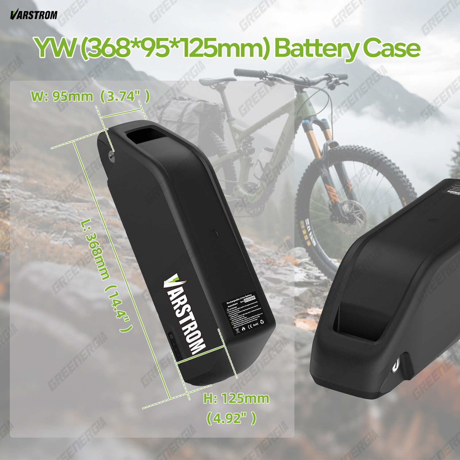 Batterie de vélo électrique Ha - Ebike Battery 48V 20Ah Hailong avis et prix