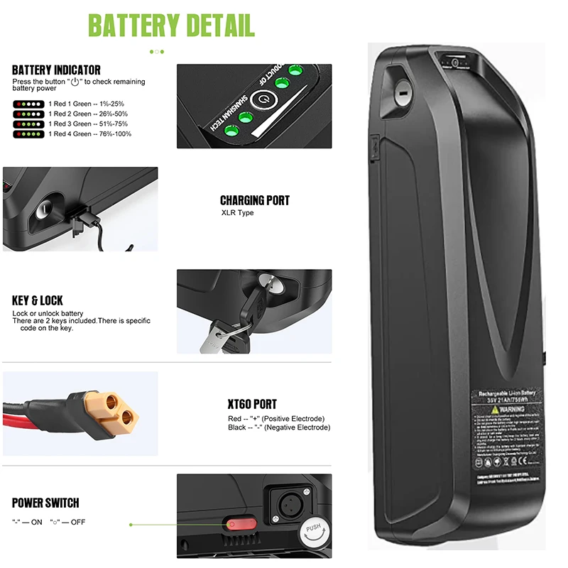 Batterie Hailong pour vélo éle - Ebike Battery 48V 20Ah Hailong avis et prix